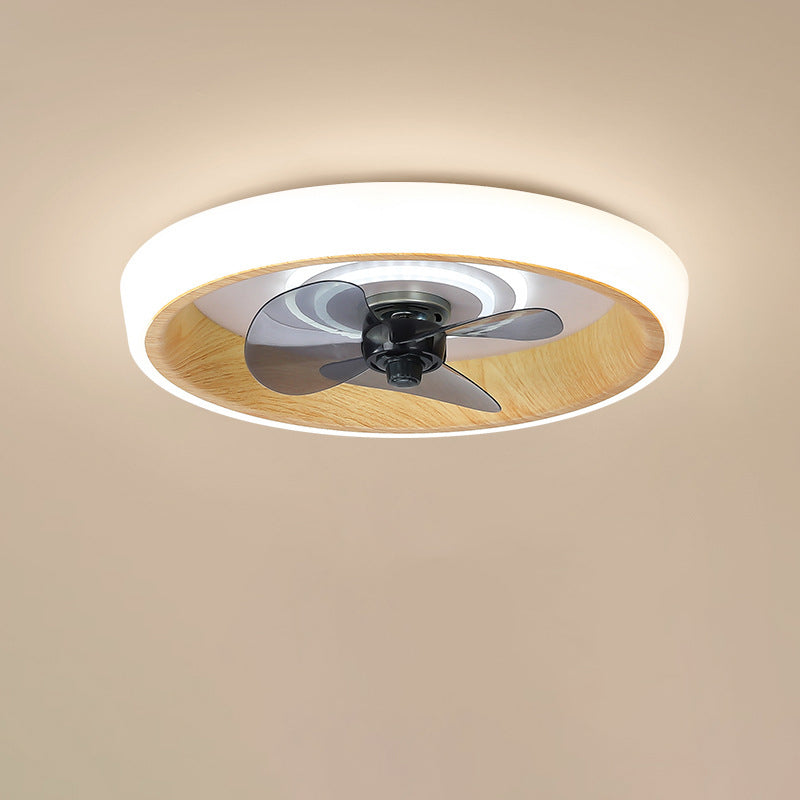 Minimalist Grain Aluminum Flush Mount Ceiling