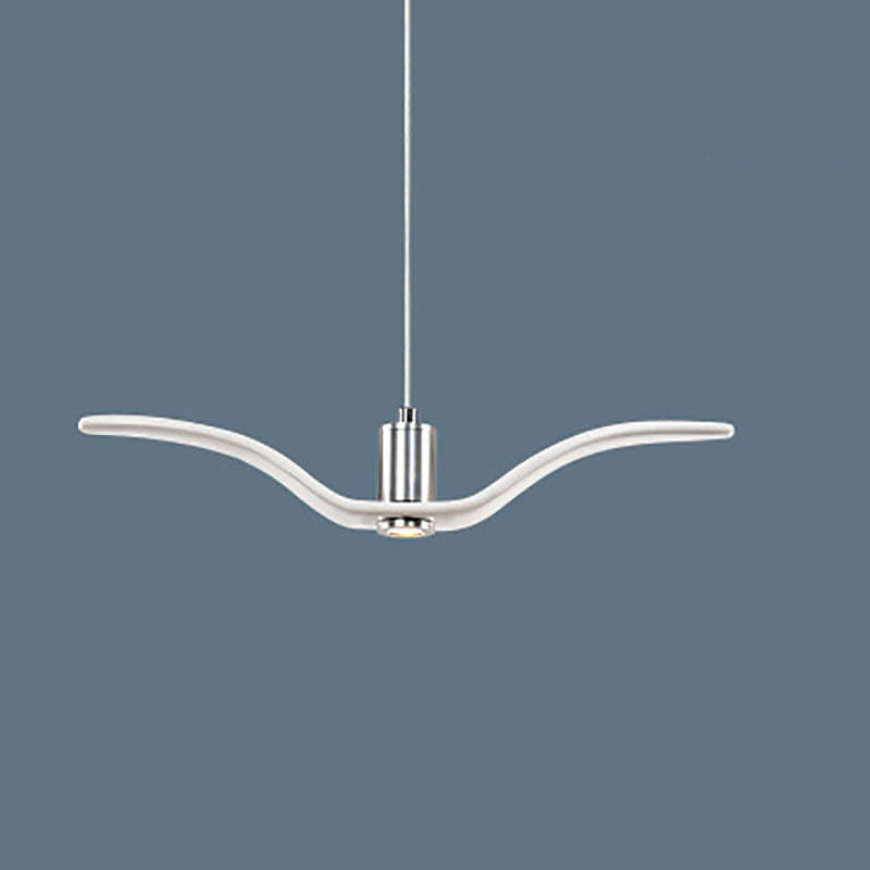 Nordic Wrought Iron Seagull LED Pendant Light