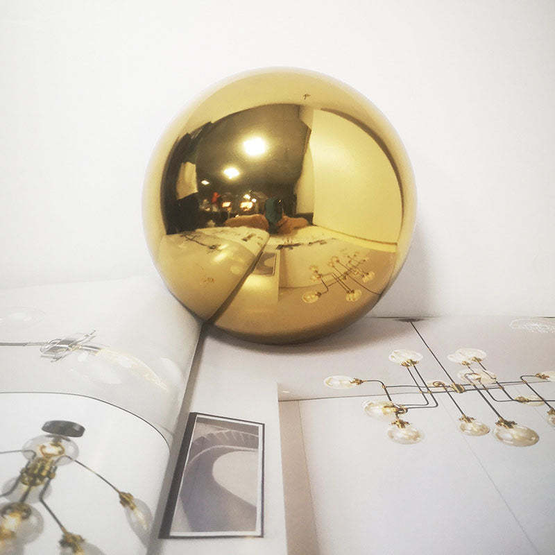 Modern Meteorite Semicircle Metal LED Sconce