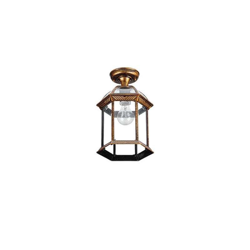 European Outdoor Hexagonal Lantern Waterproof