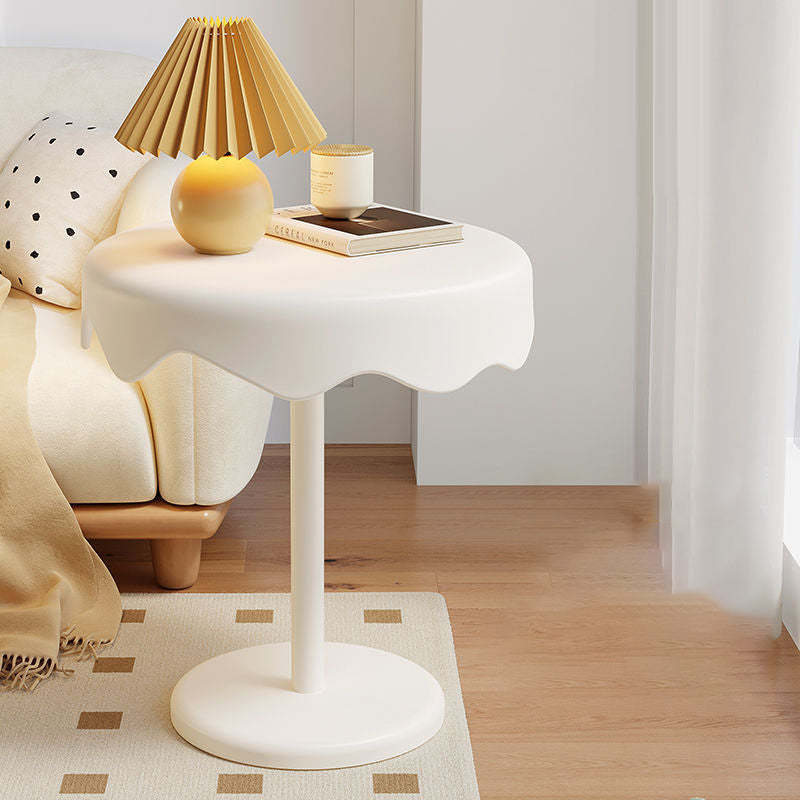 Creative end ice white end & side tables