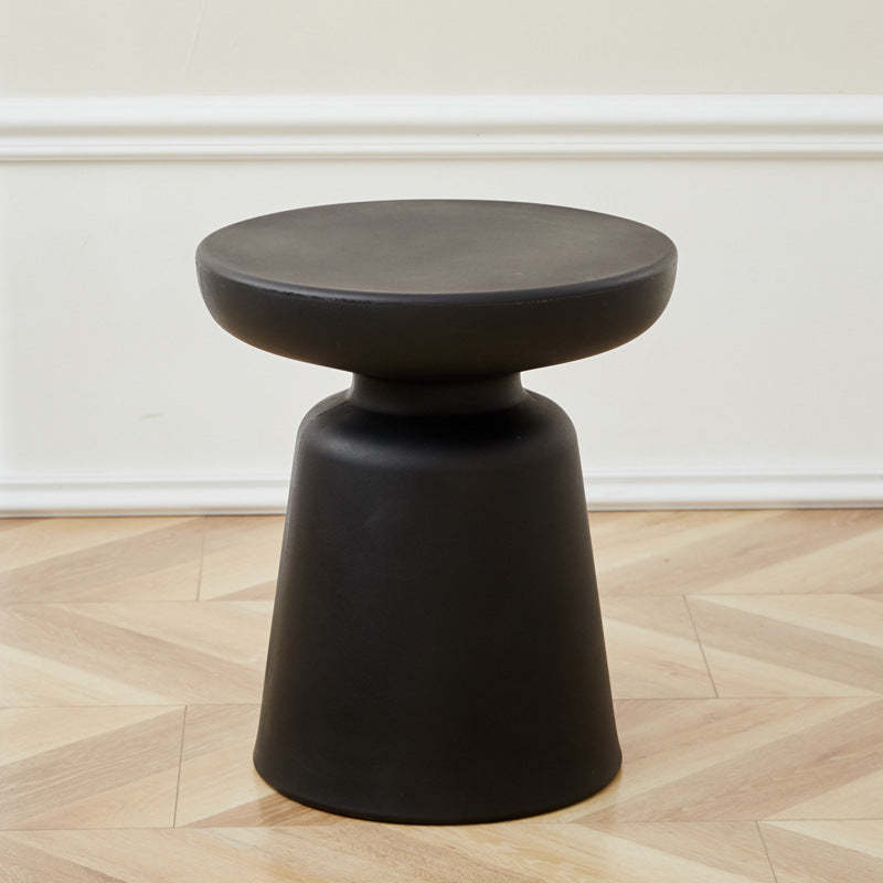 Scandinavian Mushroom End Table — Black