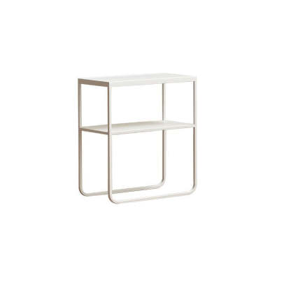Modern Rectangular Iron 4-Leg Side Table