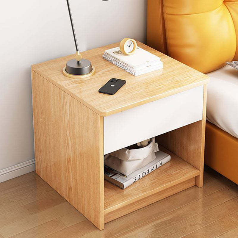 Minimalist Density Panel 1-Drawer Nightstand