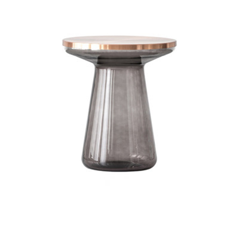 Minimalist Cone Glass Coffee Table