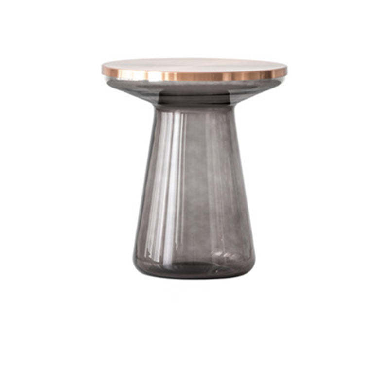 Minimalist Cone Glass Coffee Table