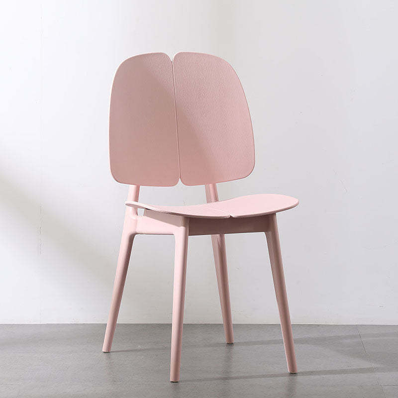 Scandinavian Plastic Steel Dining Chair