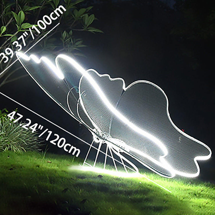 Modern Art Deco Butterfly LED Outdoor Landscape Light