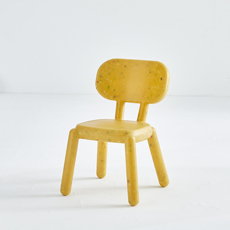 Nordic Plastic Cartoon Low Stool
