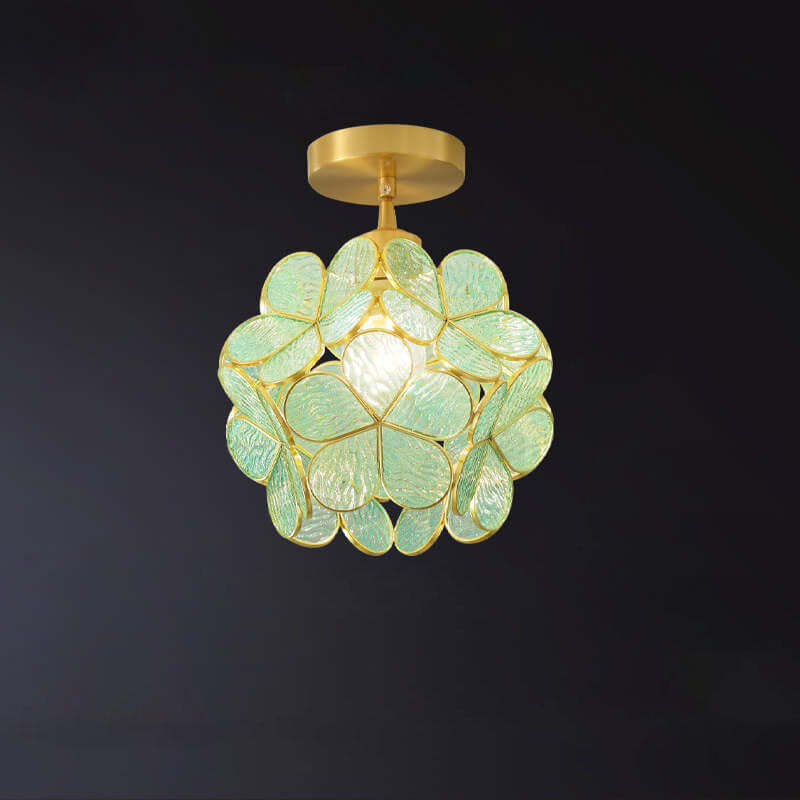 New Japanese Manual Petal Aisle Ceiling Light