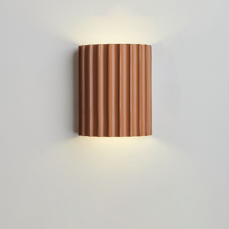 Nordic Resin Tiles 2-Light Sconce