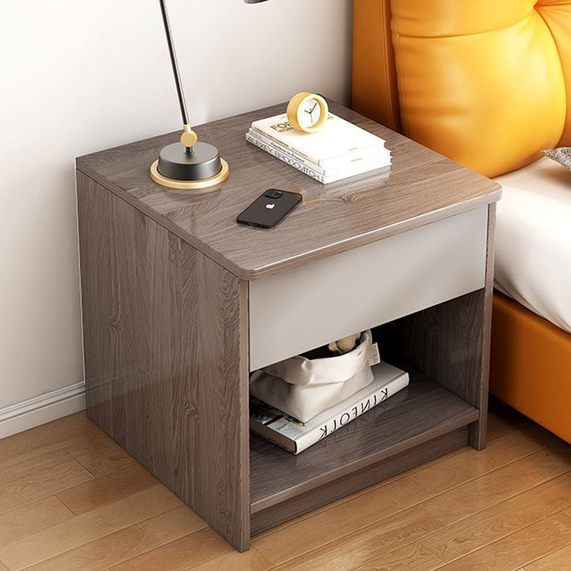 Minimalist Density Panel 1-Drawer Nightstand