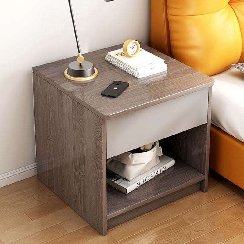 Minimalist Density Panel 1-Drawer Nightstand