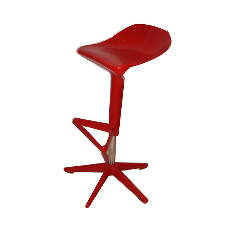 Nordic Plastic Metal Swivel Barstool