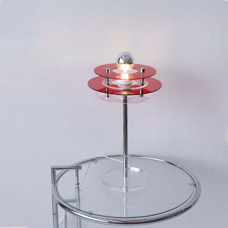 Modern Acrylic Saucer Table Lamp