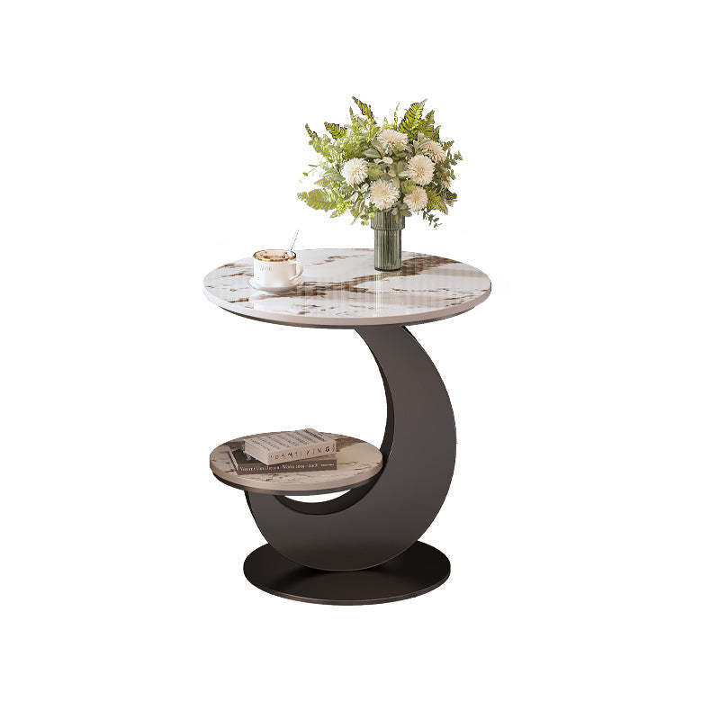 Luxury Round Sintered Stone Coffee Table