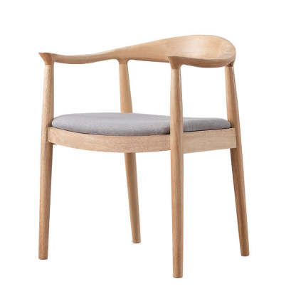 Vintage Braided Rope Wood Dining Chair