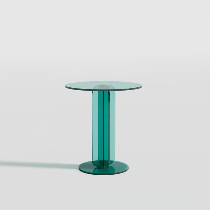 Minimalist Round Acrylic Coffee Table