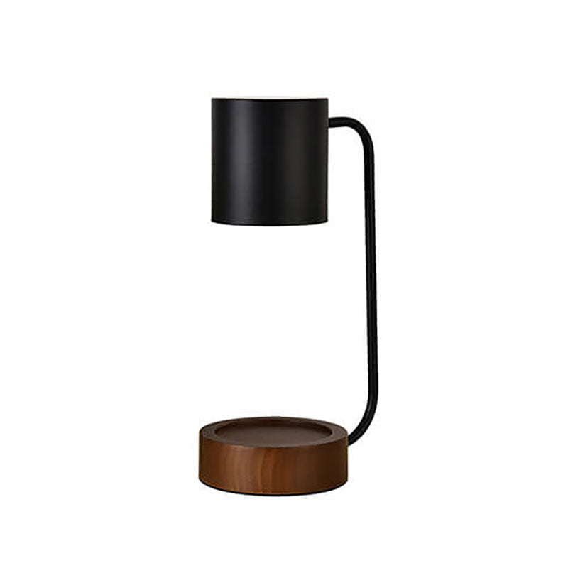 Japanese Wood Timing Dimming Melting Wax Table Lamp
