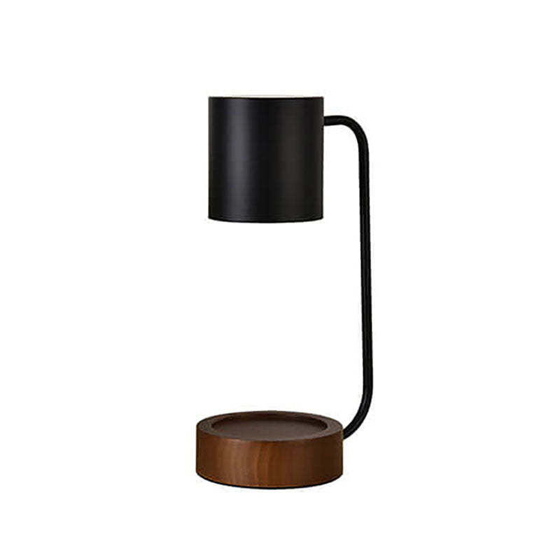 Japanese Wood Timing Dimming Melting Wax Table Lamp