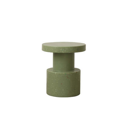 Scandinavian Round End Table