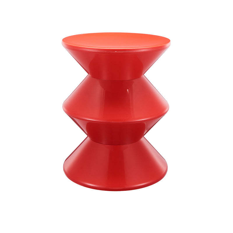 Minimalist Hourglass Plastic Chair
