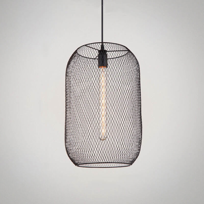 Industrial Cylindrical Pendant Light