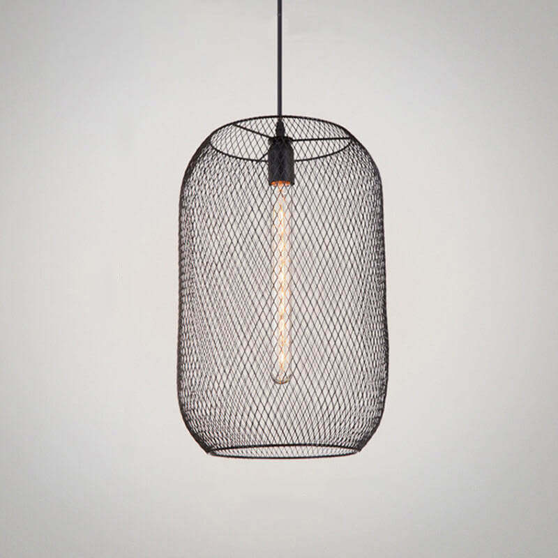 Industrial Cylindrical Pendant Light