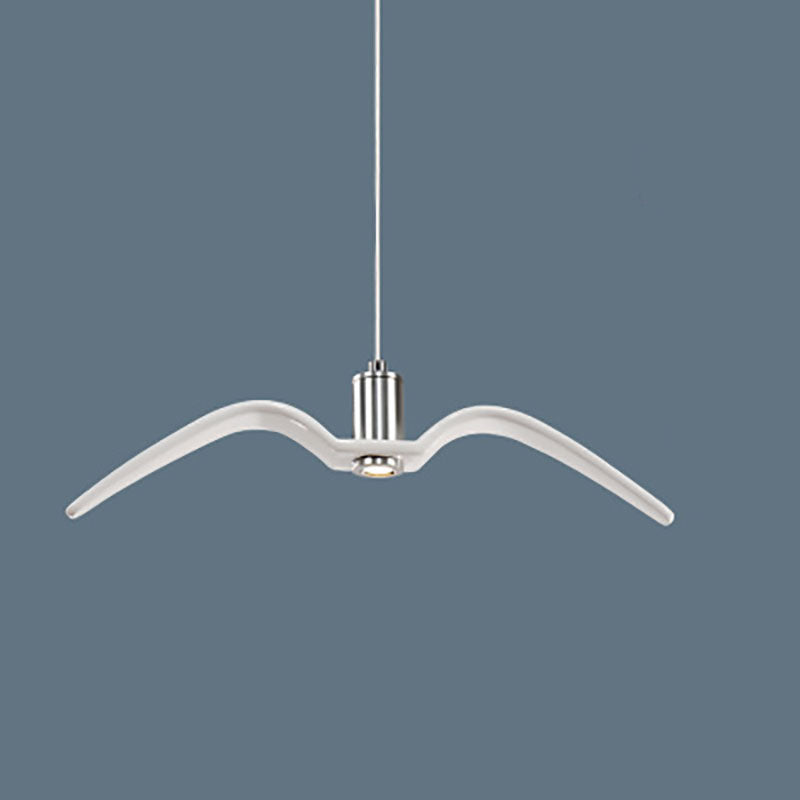 Nordic Wrought Iron Seagull LED Pendant Light
