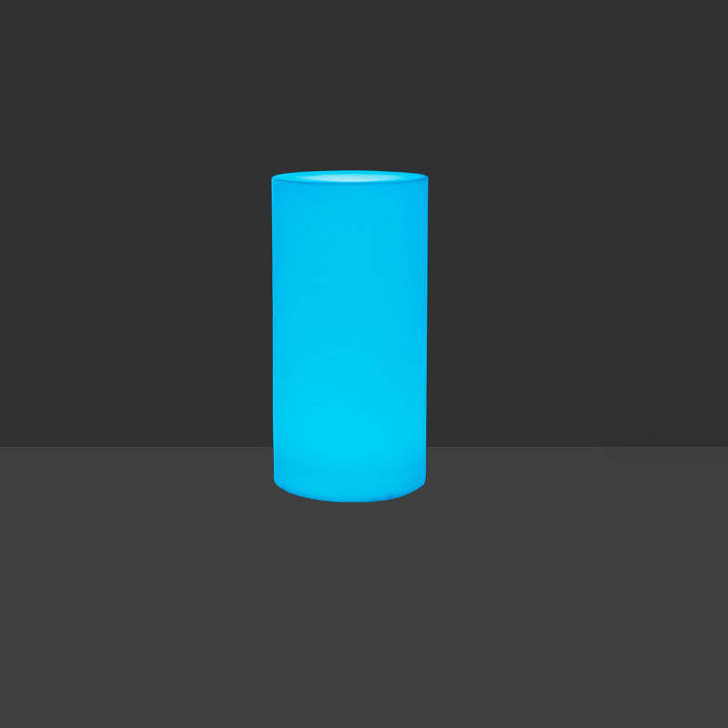 Minimalist Solar Cylinder LED Ground Plug Light