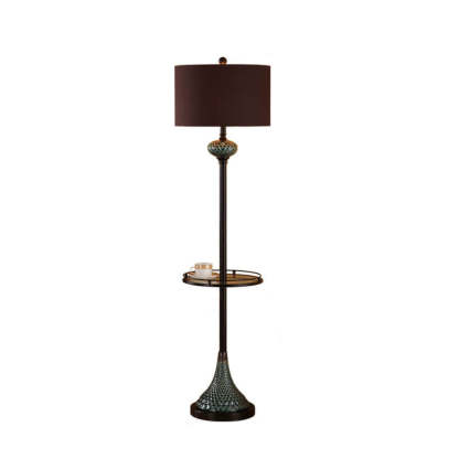 European Ceramic Fabric Floor Lamp