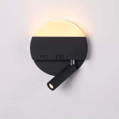 Minimalist Acrylic Aluminum LED Reading Sconce