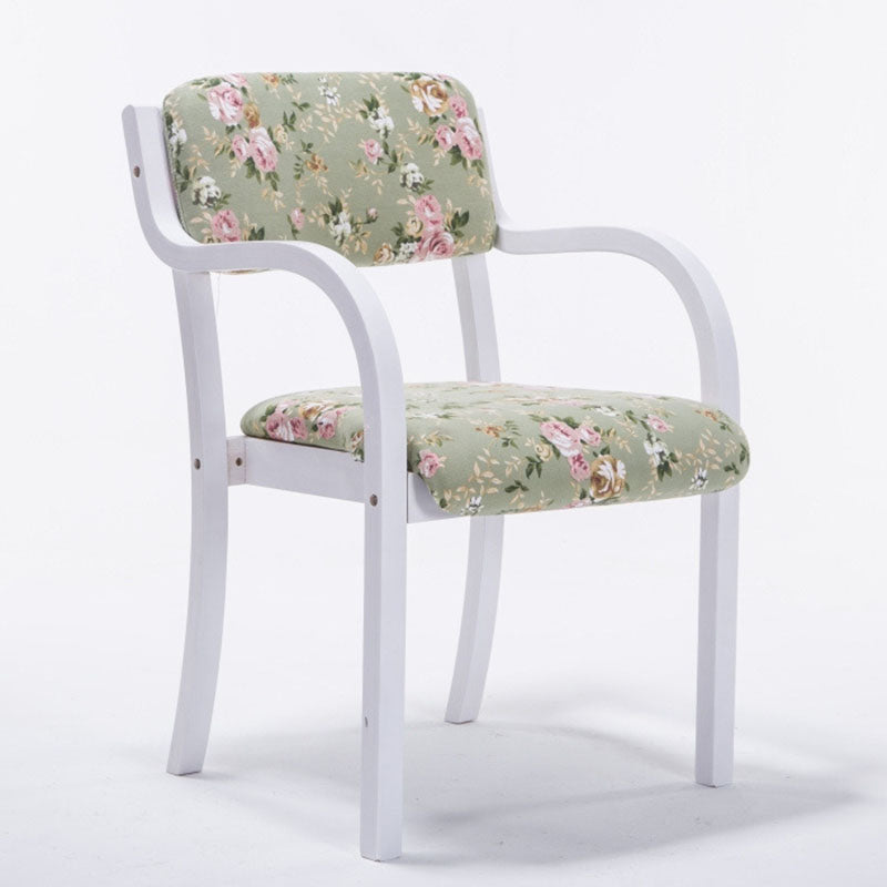Nordic Wood Fabric Leather Velvet Dining Chair