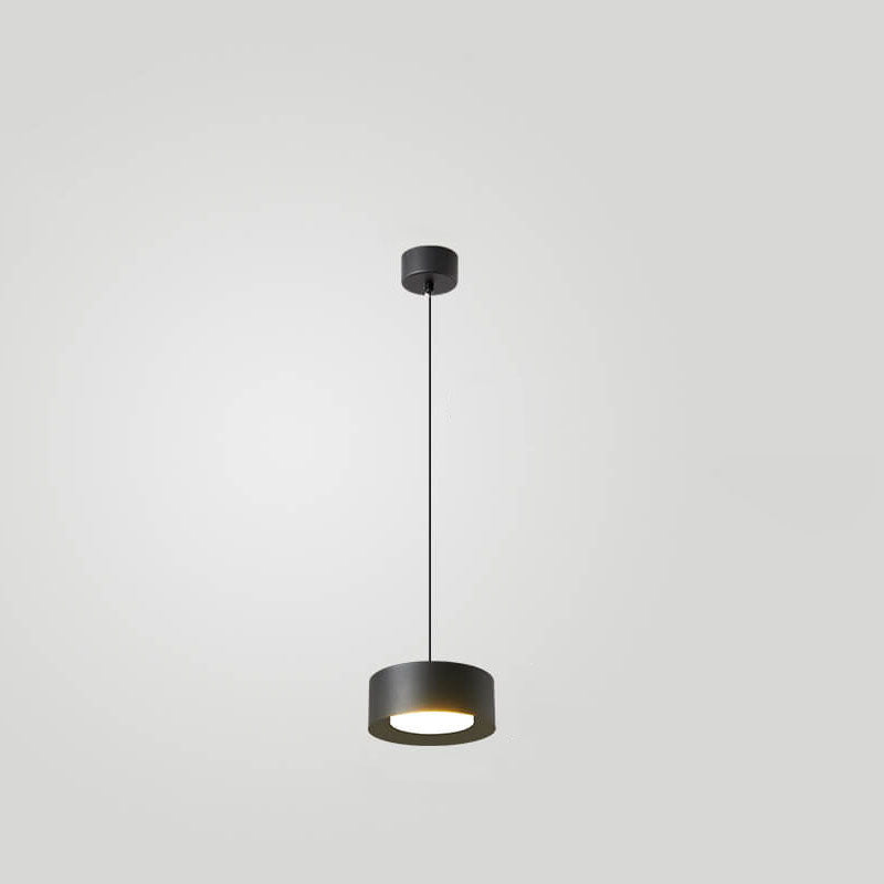 Minimalist Round Iron LED Pendant Light