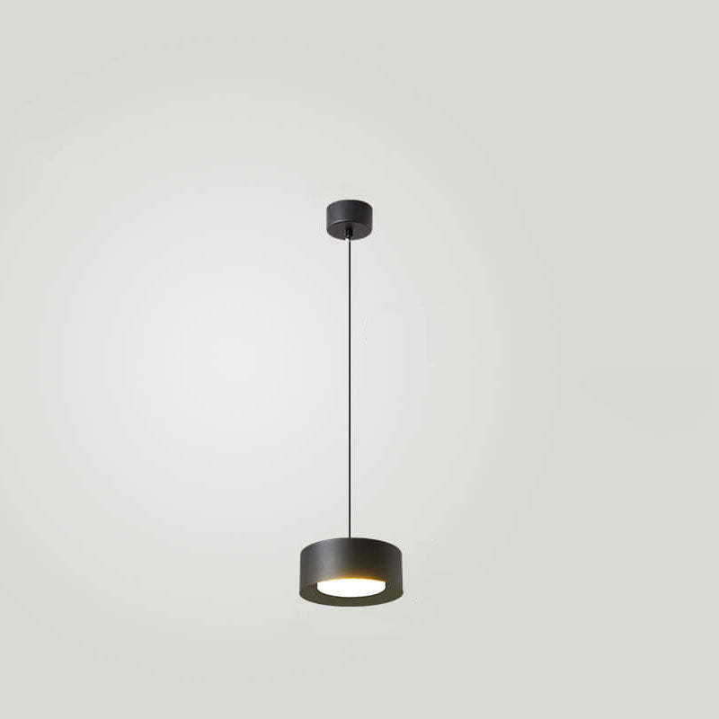Minimalist Round Iron LED Pendant Light