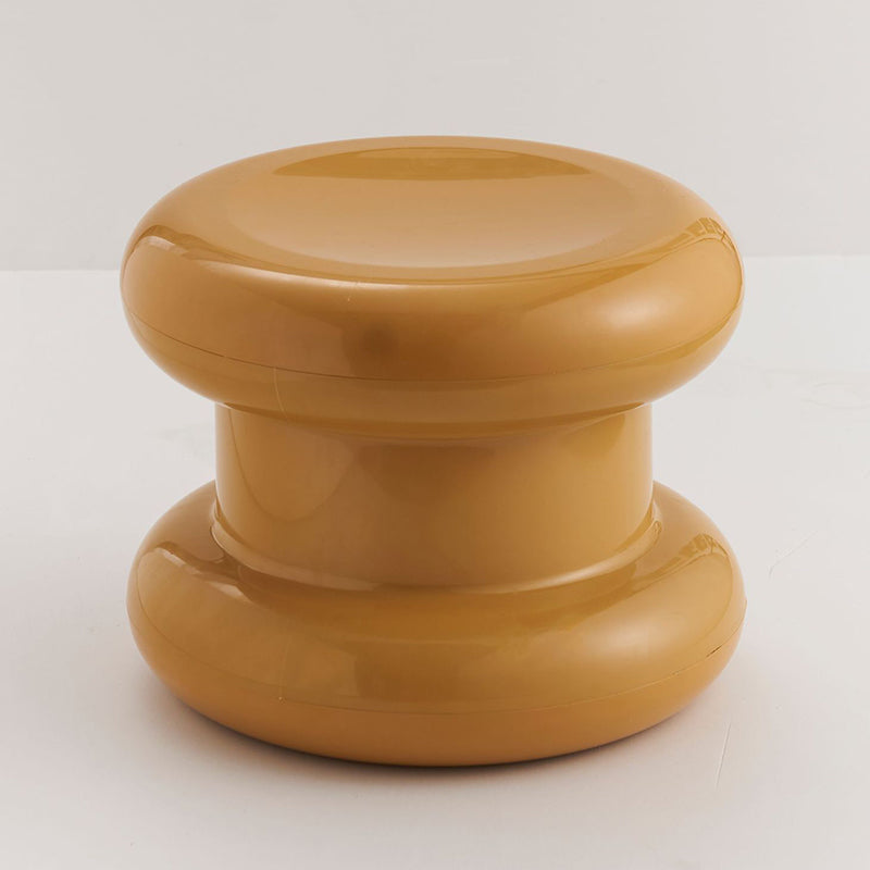 Scandinavian Acrylic Cylinder Vanity Stool