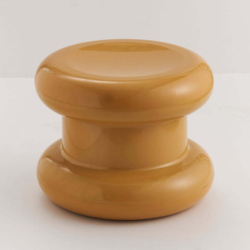 Scandinavian Acrylic Cylinder Vanity Stool