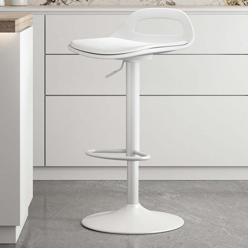 Minimalist Plastic Metal Bar Stool