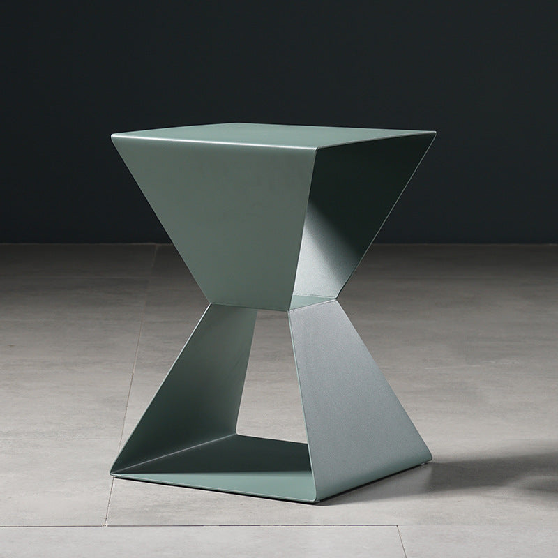 Contemporary Pyramid Steel Coffee Table