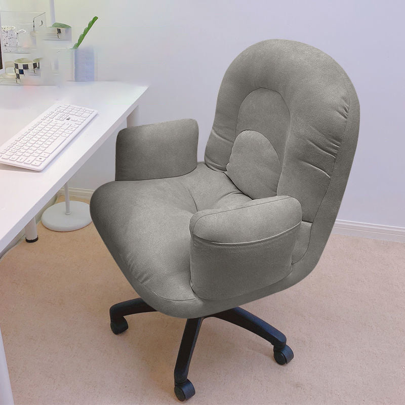Scandinavian Curved Nylon Desk Armchair