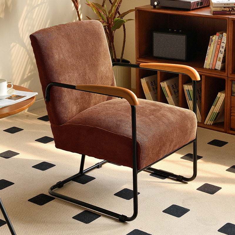 Nordic Iron Fabric Armchair