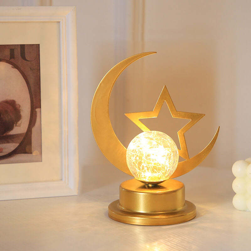 Muslim Eid Moon Castle LED Night Table Lamp