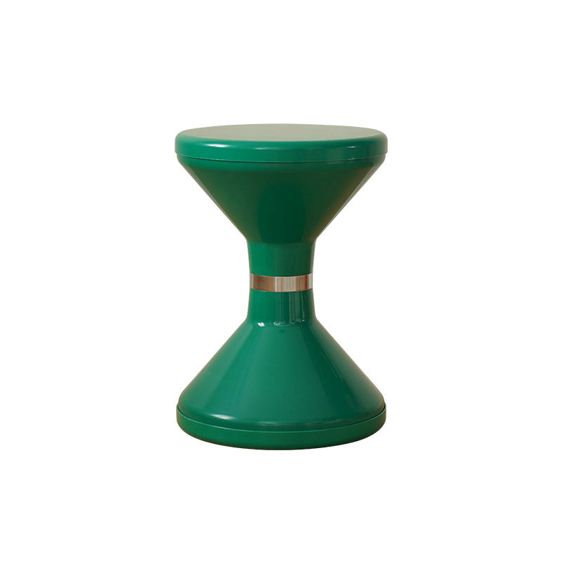 Scandinavian Hourglass Portable End Table