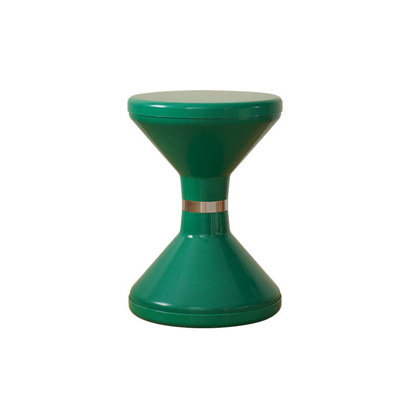 Scandinavian Hourglass Portable End Table