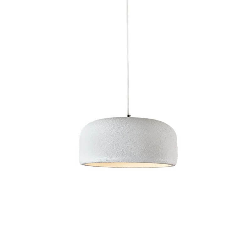 Japanese Matte Resin Dome Pendant Light