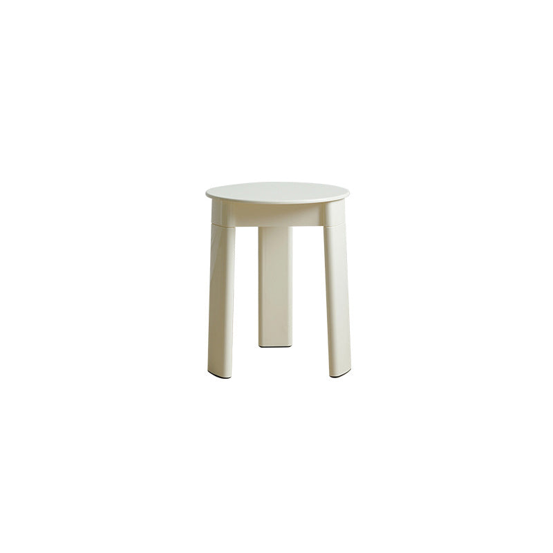 Triangle Base Plastic Low Stool
