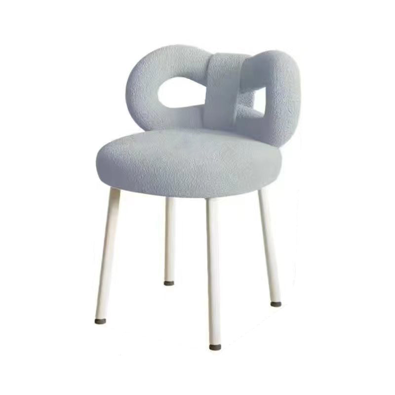 Nordic Lambswool Butterfly Vanity Stool