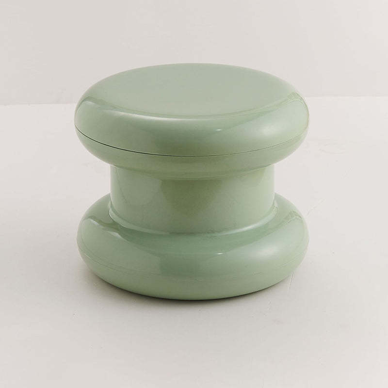 Scandinavian Acrylic Cylinder Vanity Stool