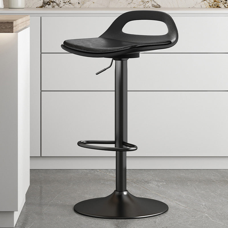 Minimalist Plastic Metal Bar Stool