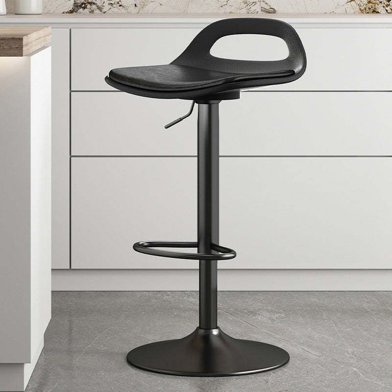 Minimalist Plastic Metal Bar Stool